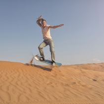 Sandboarding