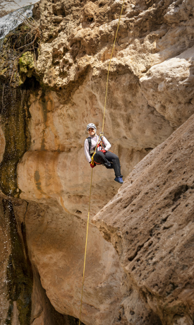 Rappelling